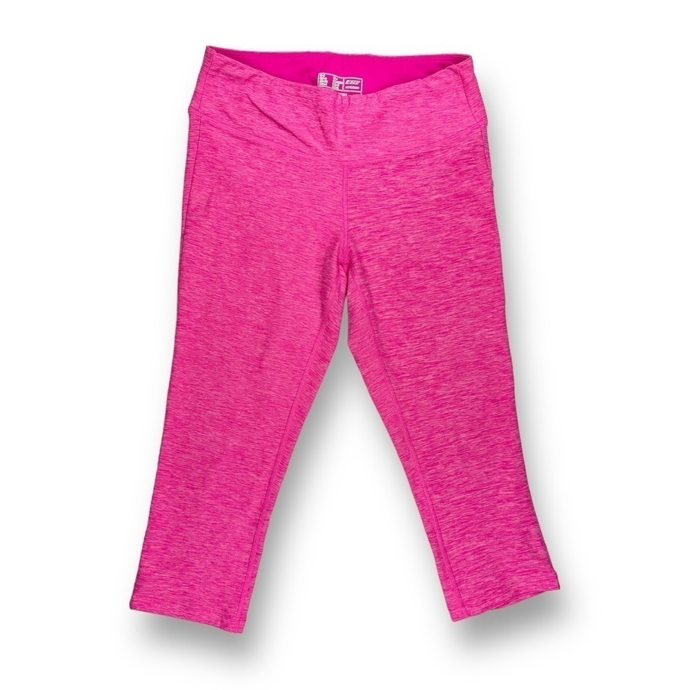 NEW BALANCE NB Dry Capri Leggings in Heathered Hot Pink Size M (GUC)